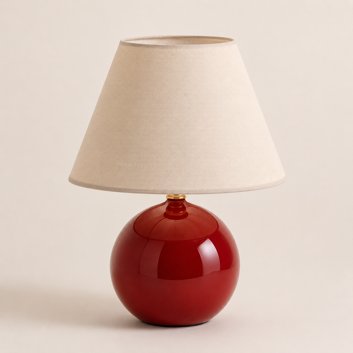 Arlette Bedside Table Lamp full view on a plain background