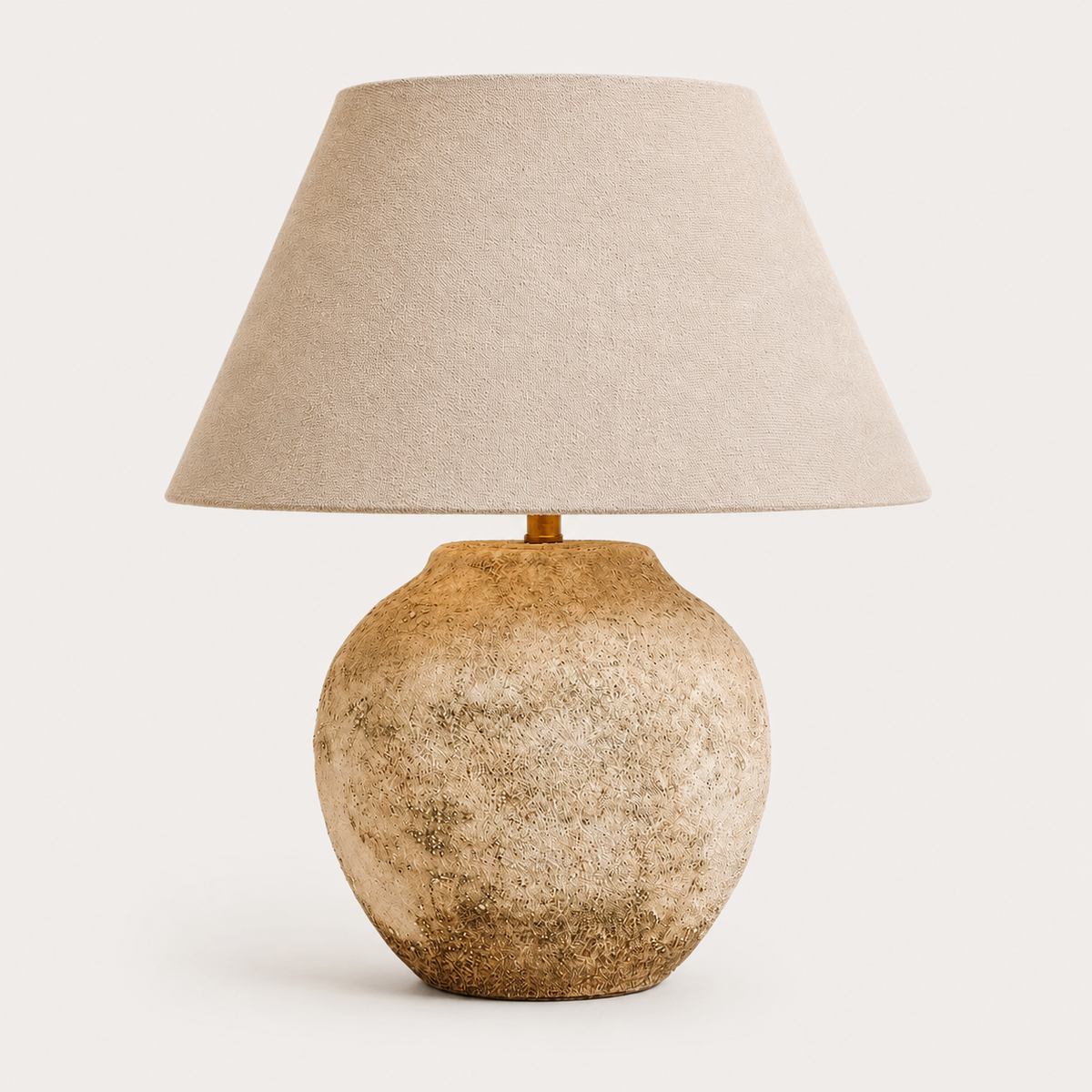 Colette Bedside Table Lamp full view on a plain background