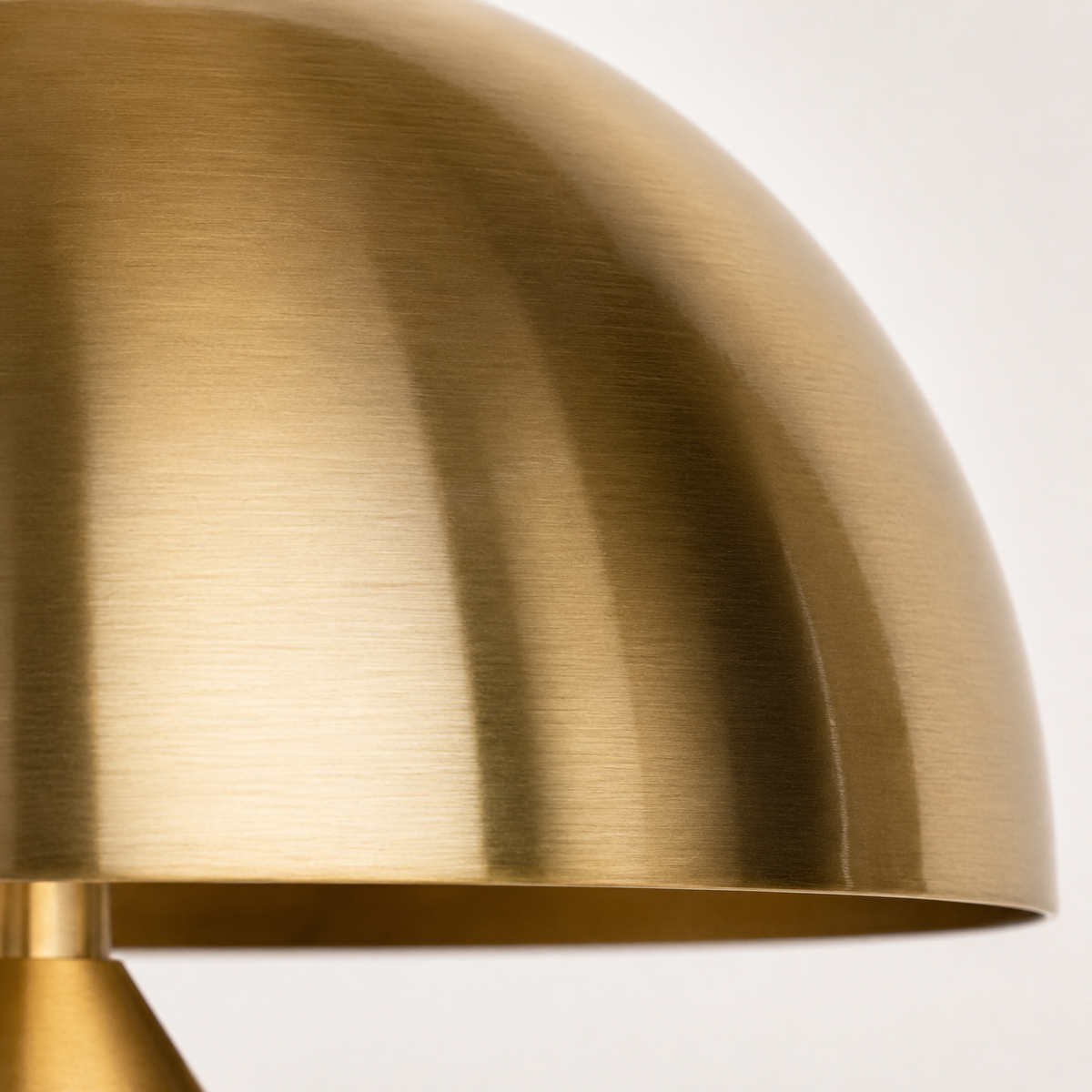 Nora Sculptural Table Lamp close-up of the shade surface