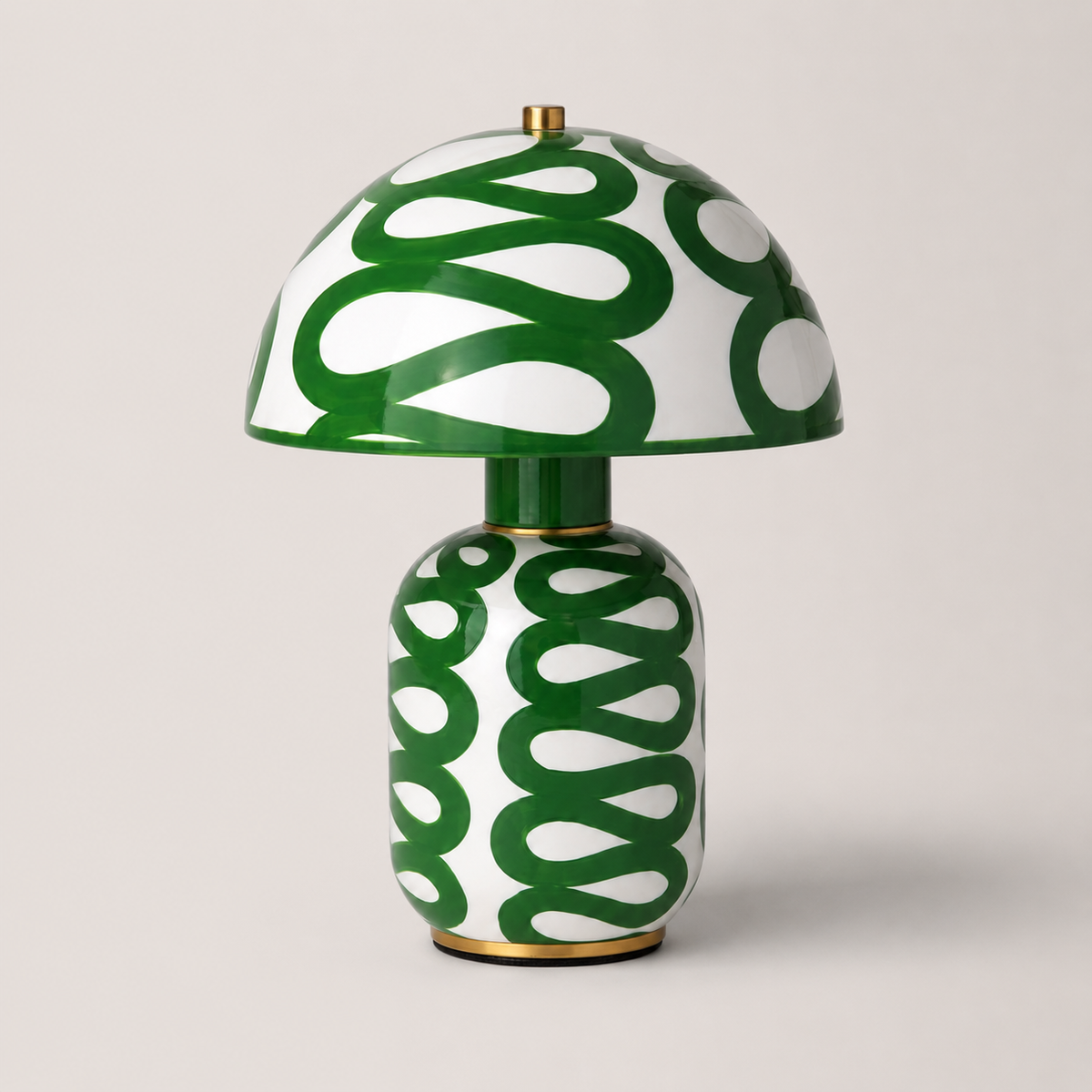 Sylvie Sculptural Table Lamp full view on a plain background