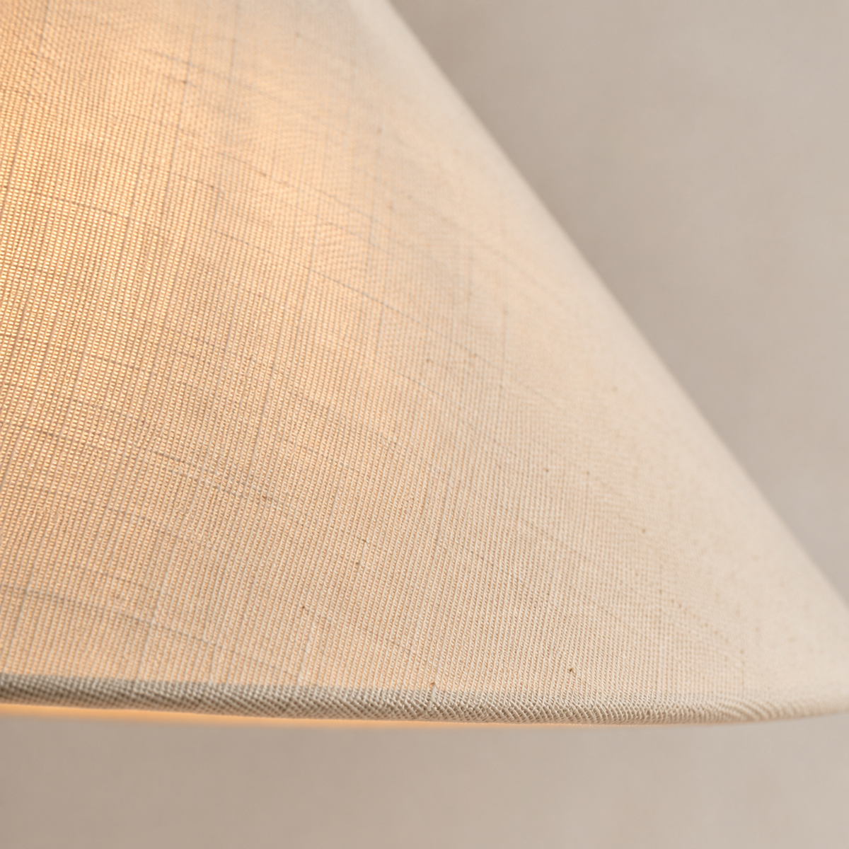 Amelie Bedside Table Lamp close-up of the shade surface