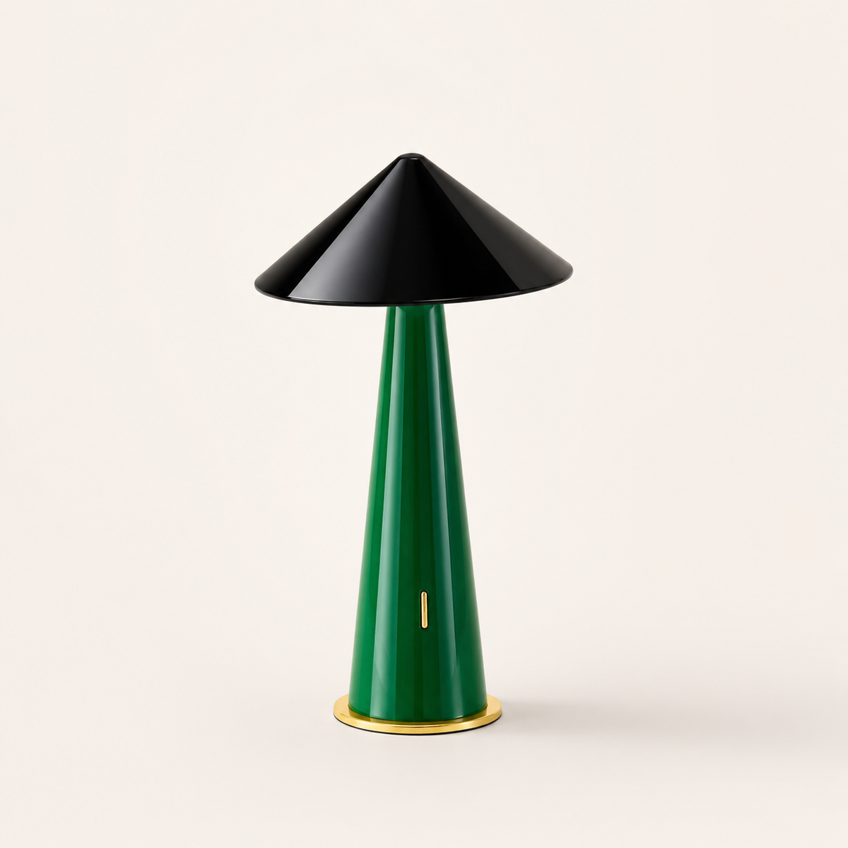 Maelle Sculptural Table Lamp full view on a plain background
