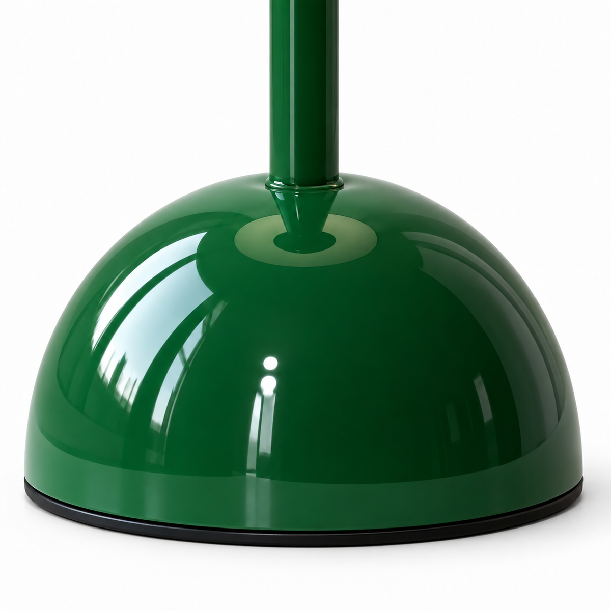 Orin Sculptural Table Lamp angled close-up of the domed base