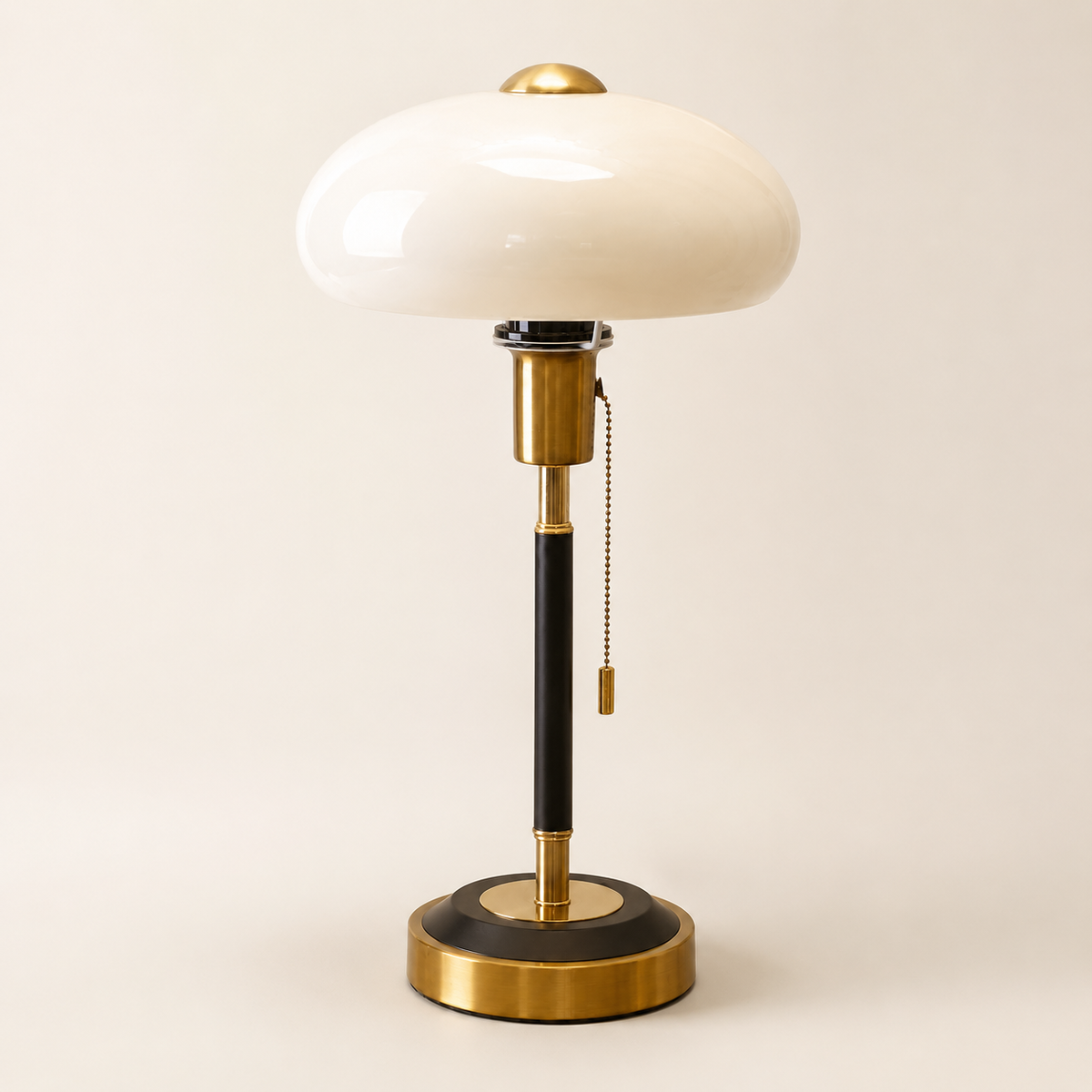 Etta Bedside Table Lamp side profile on a plain background