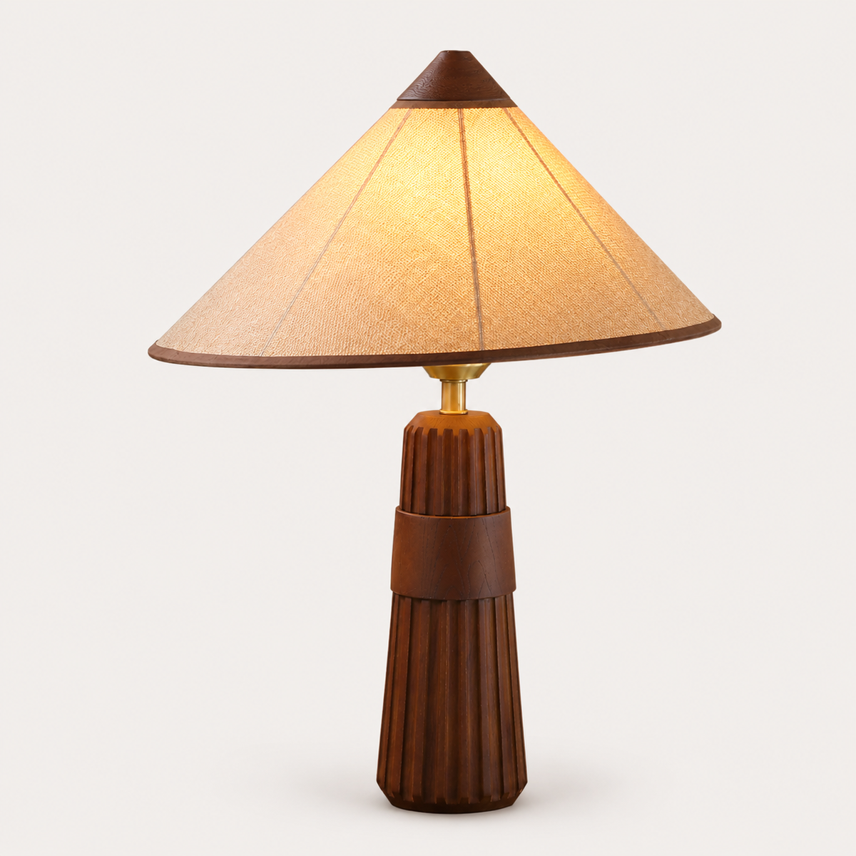 Camille Bedside Table Lamp full view on a plain background