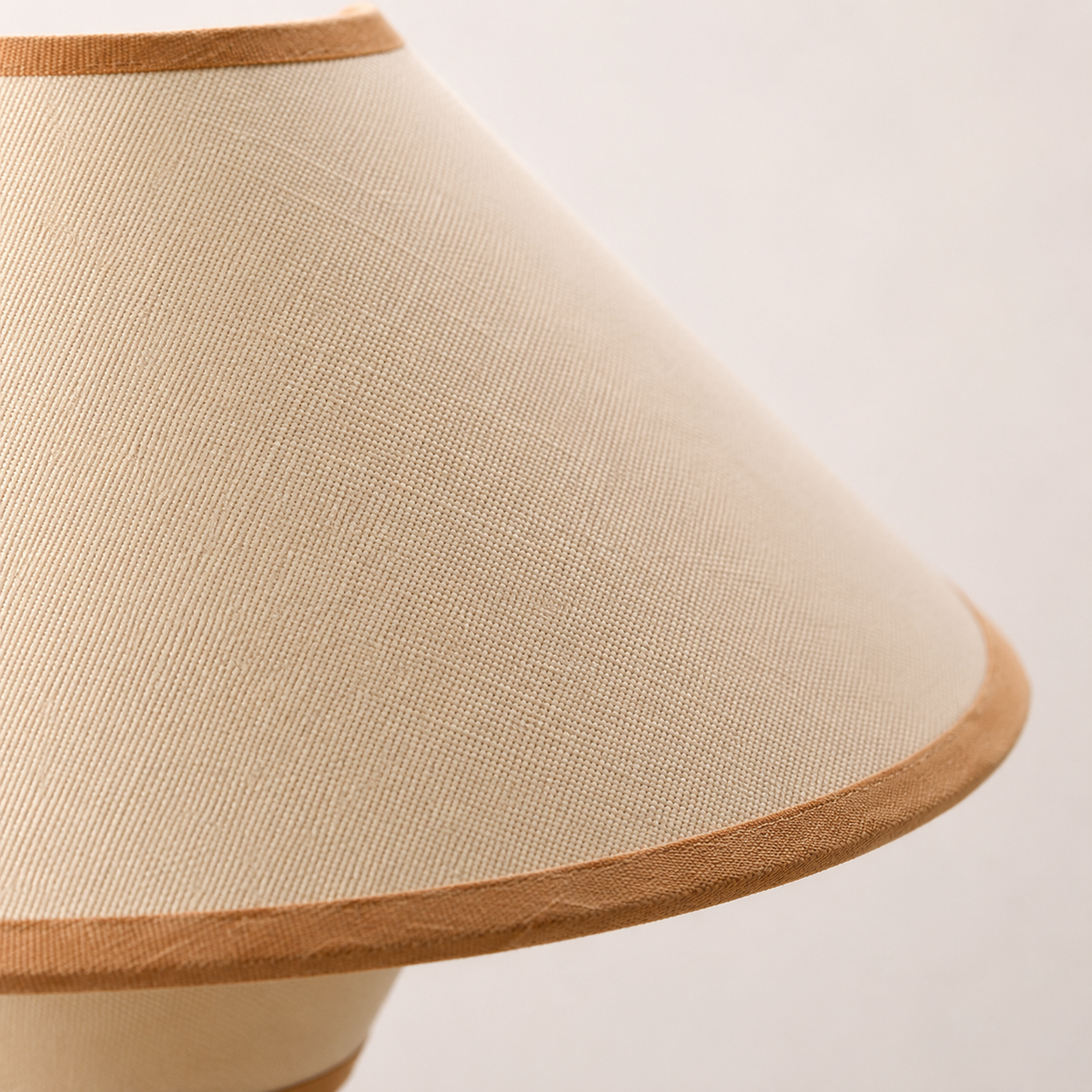 Daria Bedside Table Lamp close-up of the shade surface