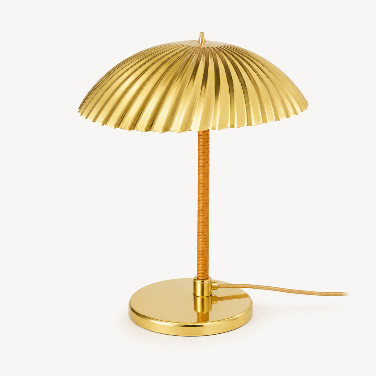 Solene Bedside Table Lamp full view on a plain background