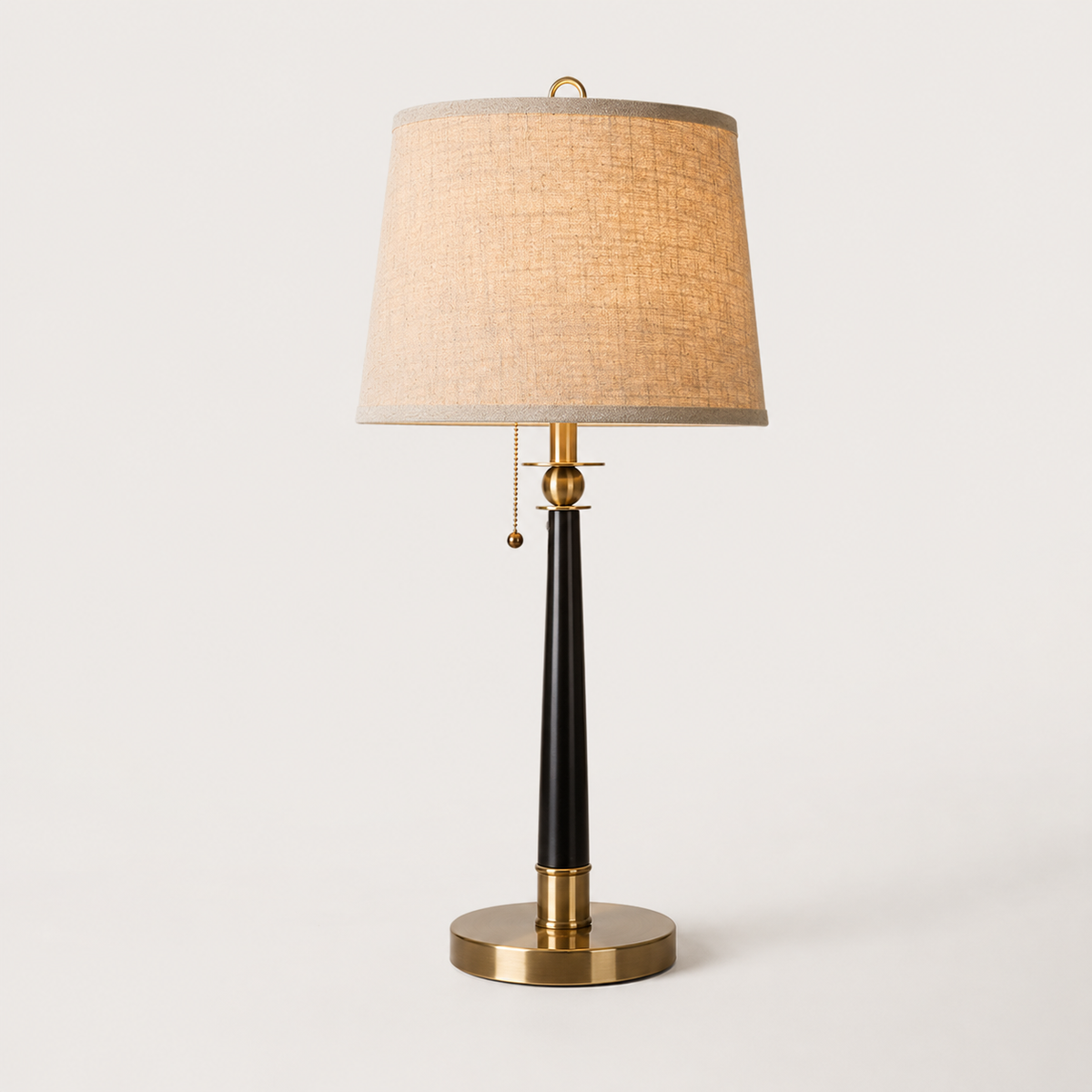 Romy Bedside Table Lamp full view on a plain background