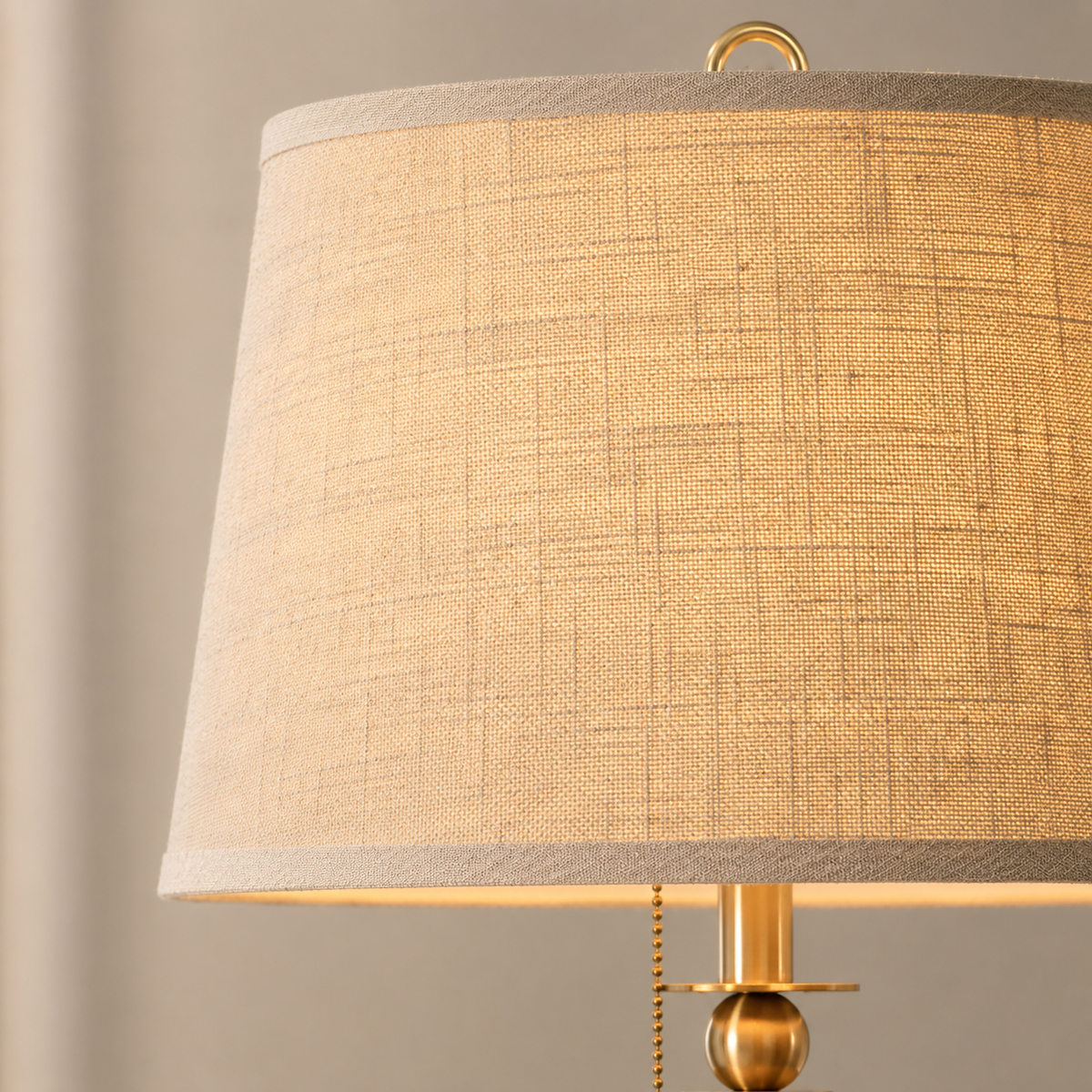 Romy Bedside Table Lamp close-up of the shade surface