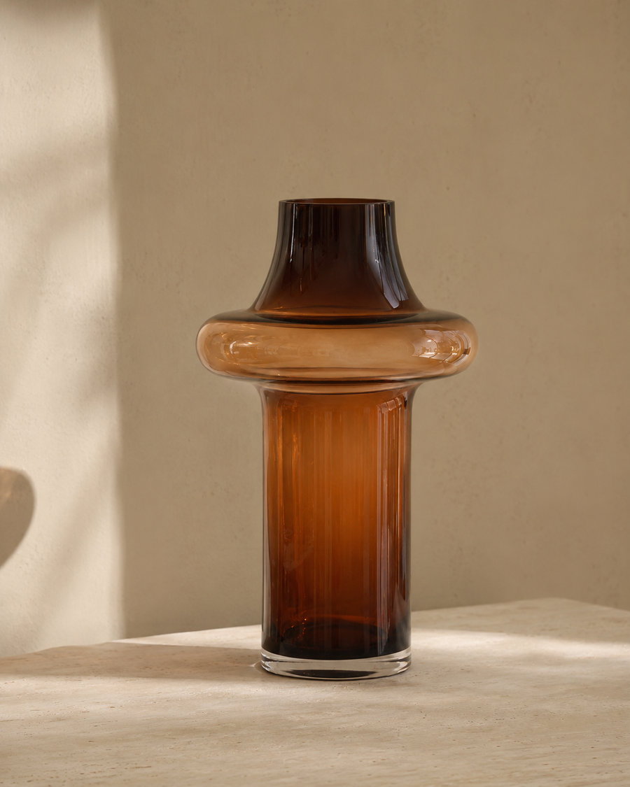 Luna Collar Vase front product view
