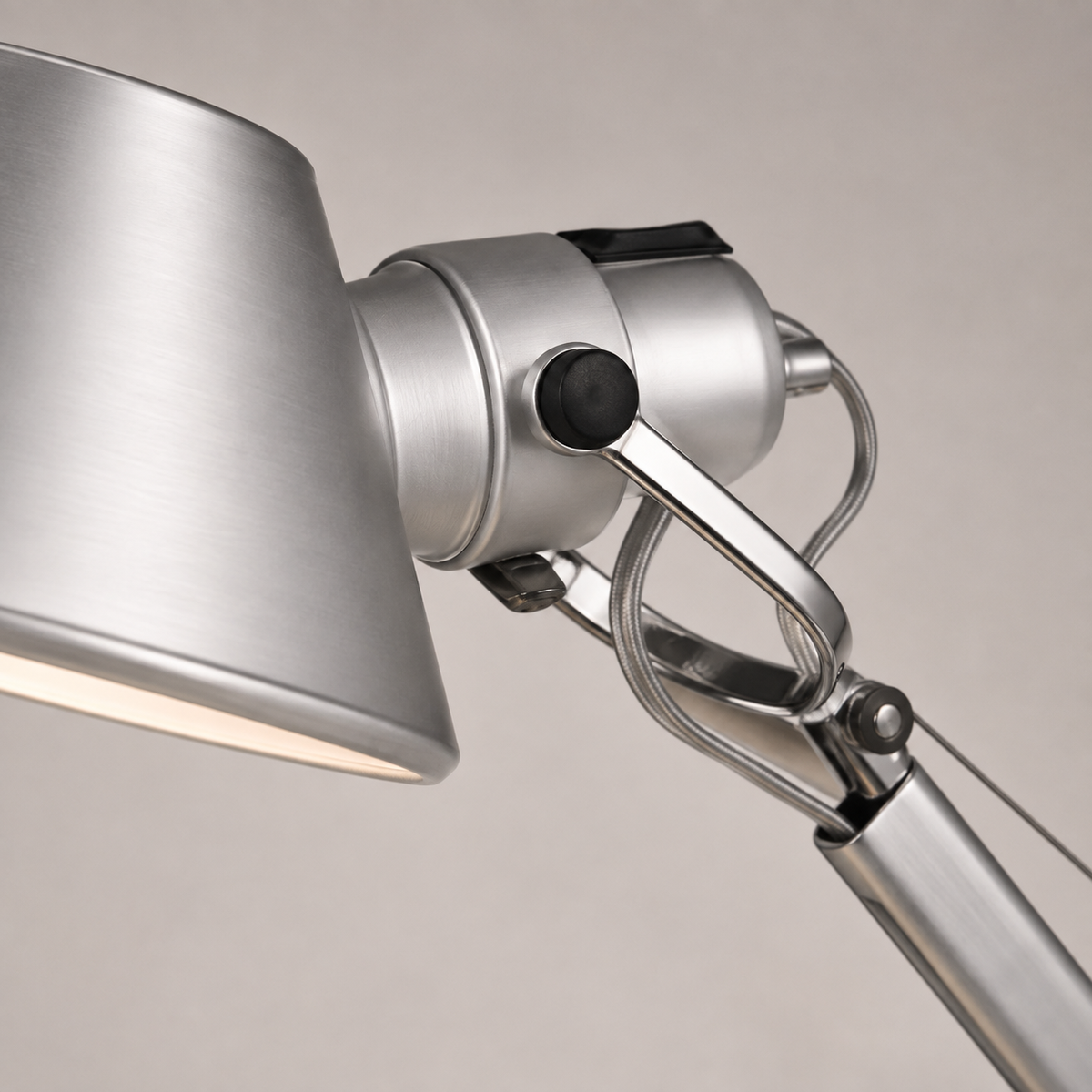 Anais Task Table Lamp articulated arm hinge detail