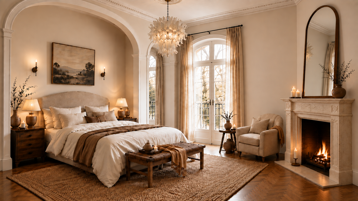 Warm, considered AURELUME interior