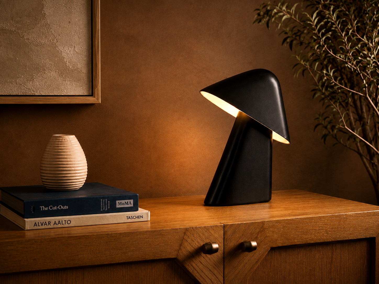 Sculptural Table Lamps